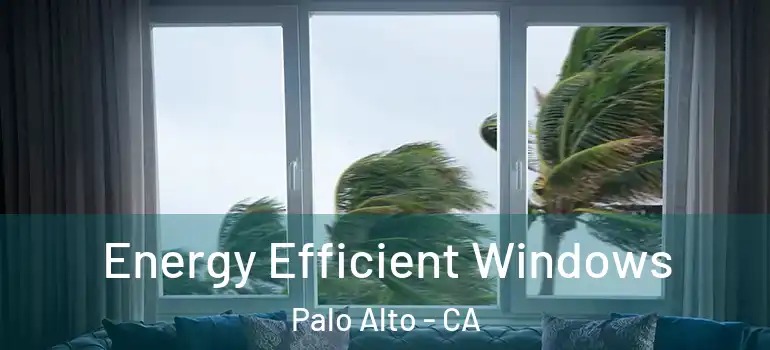  Energy Efficient Windows Palo Alto - CA