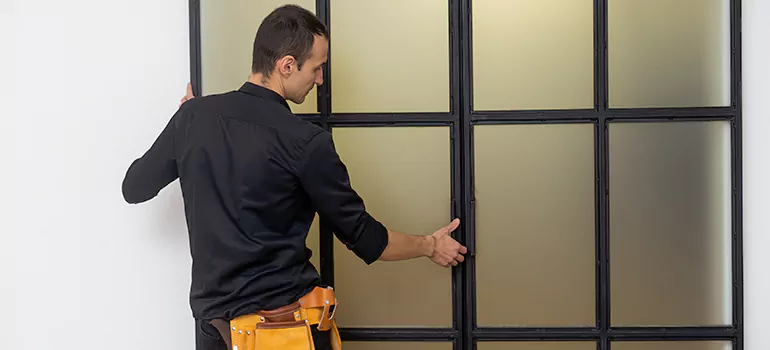 Patio French door installation in Palo Alto, CA