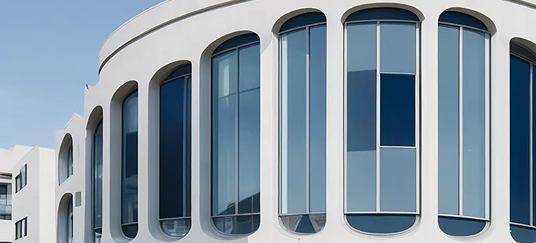 Geometric Window Curtains in Palo Alto, CA