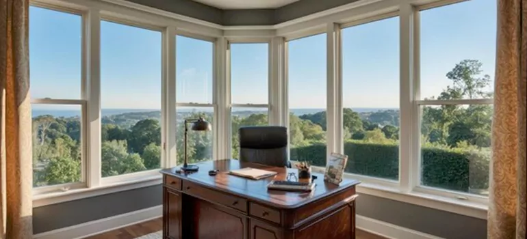 Residential Bow Window Installation in Palo Alto, CA