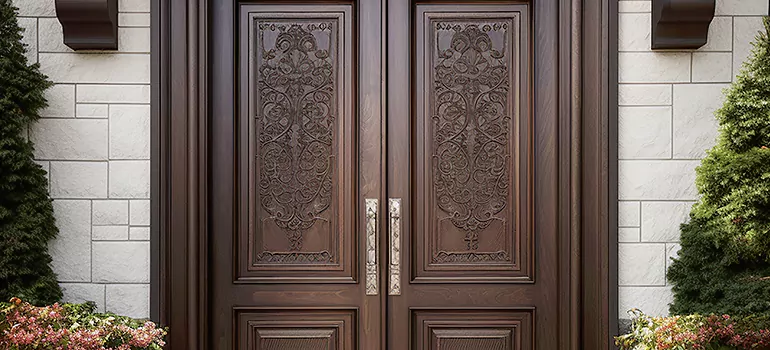 Double Front Doors in Palo Alto, CA