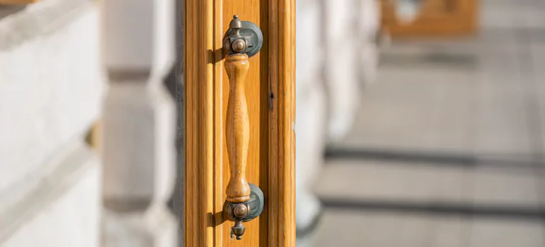 Wooden Pull Bar Installation in Palo Alto, CA