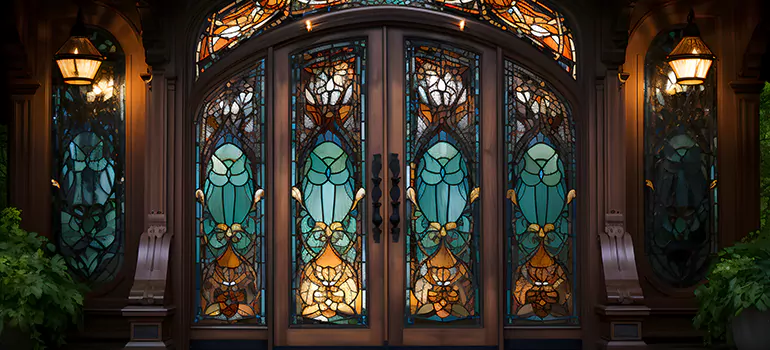 Wrought Iron Storm Door in Palo Alto, CA