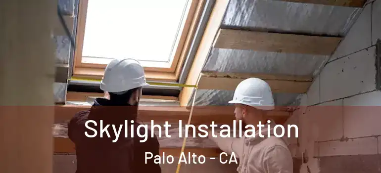  Skylight Installation Palo Alto - CA